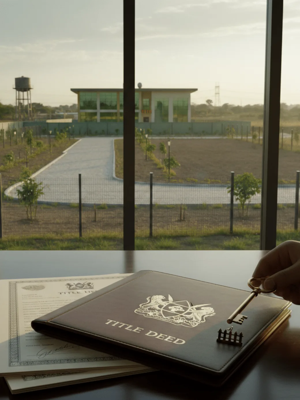 Kimisitu serviced land